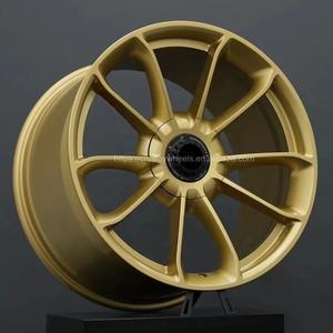 Ruedas forjadas de coche de pasajeros con bloqueo central para Porsche Taycan <span class=keywords><strong>Macan</strong></span> 20 <span class=keywords><strong>21</strong></span> 22 pulgadas, llantas de coche de lujo personalizadas de aleación de aluminio - Product Image 1
