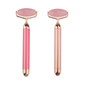 Beauté du visage imperméable à l'eau naturel <span class=keywords><strong>Jade</strong></span> pierre <span class=keywords><strong>rouleau</strong></span> Facial électronique Vibration Massage électronique <span class=keywords><strong>Jade</strong></span> <span class=keywords><strong>rouleau</strong></span> - Product Image 1
