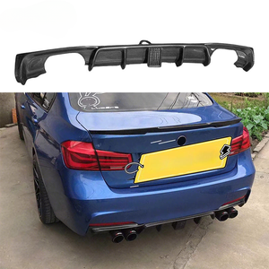 Diffusore Posteriore <span class=keywords><strong>a</strong></span> Doppia Uscita con Luce per BMW Serie 3 F30 F35, Stile M Sport - Product Image 1