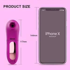 Clitorale tepel flirterende krachtige zuigvibrator orale vacuümstimulator met G-spot masturbatie speeltjes voor vrouwen - Product Image 6