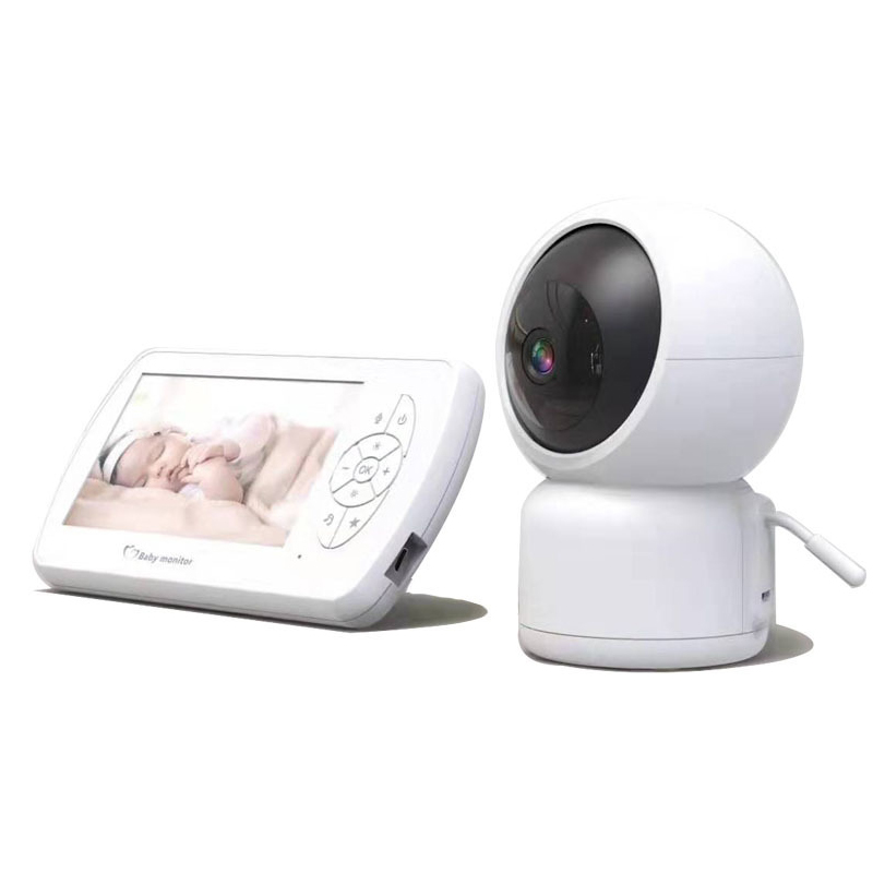 Музыкальный плеер 1080P система видеонаблюдения Мини Беспроводная ночного видения Wi-Fi видео радионяня беспроводной монитор младенца нескольких камер