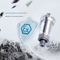 Transmetteur de pression numérique haute précision 4-20mA avec affichage RS485, silicium diffusé, pour air, huile hydraulique, liquide, gaz