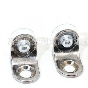 Stainless Steel Shelf Support Bracket With Suction Cup Nickel Plated For <b>Wardrobe</b> Wooden Board Fixing - Product Image 1