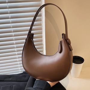 Nouveau Sac à Bandoulière en Cuir Tendance pour Femme 2026 – Sac à Main Uni Abordable avec Fermeture Éclair pour une Protection Optimale - Product Image 6