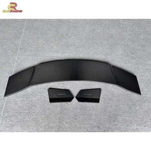 Brabu Style Dry Carbon Fiber Auto Parts Body Kit With Front Lip Rear Spoiler Rear <b>Diffuser</b> for Porsche 992 Turbo S 2020-2023 - Product Image 3