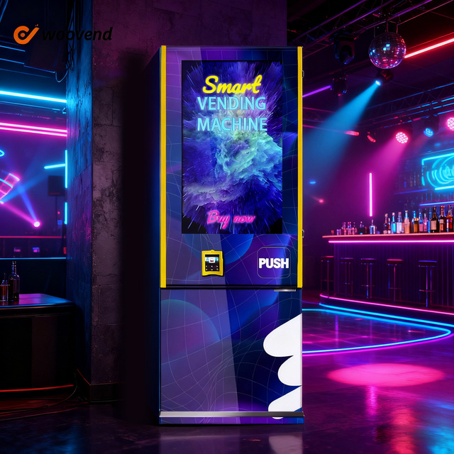 Customized Small Vending Machine SDK/API With Card Reader ID Scanner Age Verification Wall Mounted Mini Vending Machine for Sale