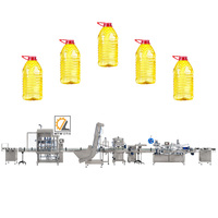 Machine de remplissage automatique d'huile de palme pour bouteilles de liquides visqueux MTW
