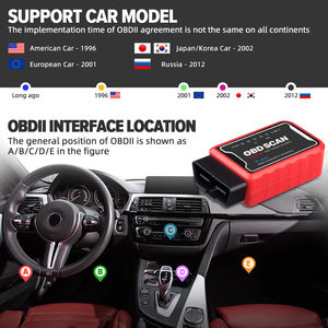 KINGBOLEN ELM327 V1.5 OBD2 escáner PIC18F25K80 Wifi OBD herramienta de diagnóstico de coche para Android /IOS <span class=keywords><strong>OBDII</strong></span> Mini lector de código - Product Image 4