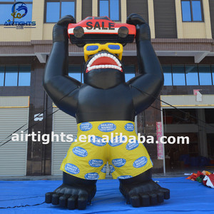 Publicidad <span class=keywords><strong>de</strong></span> mono gigante personalizada con un globo <span class=keywords><strong>de</strong></span> gorila inflable para coche para concesionario <span class=keywords><strong>de</strong></span> <span class=keywords><strong>coches</strong></span> - Product Image 5