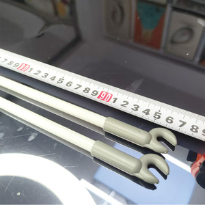 Attrezzatura pubblicitaria per mostre commerciali portatili, supporto per banner a forma di X 80x180 cm, telaio a forma di X rinforzato con fibra - Product Image 5