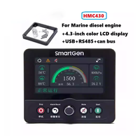 Contrôleur PLC électrique pour moteur diesel marin Smartgen HMC4300, RS485 CAN BUS, panneau de contrôle de surveillance en nuage