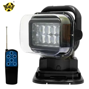 50W 8000LM Remote Control LED Spotlight Portable Car Fog Lamp Led Bulb Truck Trailer Lights Auto Accessories For Car 2023