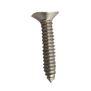 สกรูเกลียวปล่อยสแตนเลส 5x16 มม. หัวจมแบบมีร่อง วัสดุโลหะ เกรด 8 ชุบสังกะสี - Product Image 2