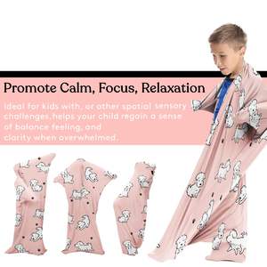 Il calzino <span class=keywords><strong>autistico</strong></span> per cani per bambini fornisce un profondo Input di giocattoli sensoriali per il corpo calzino sensoriale - Product Image 4