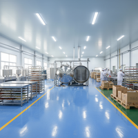 Automatische vacuümvriesdroogmachine, industriële voedsel-lyofilisator voor het drogen van fruit, groenten, vlees, vis en andere voedingsmiddelen