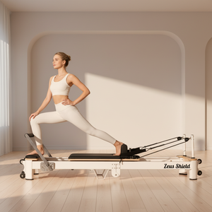 Tabla de Pilates Plegable de Aluminio Resistente, Directo de Fábrica, Máquina Multifuncional para <span class=keywords><strong>Ejercicios</strong></span> Abdominales y Entrenamiento Corporal Completo, en Caja - Product Image 1