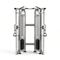 Appareil de musculation multifonctionnel professionnel à câbles croisés, machine de gym avec double pile de poids, poulie réglable, équipement de force pour le corps entier