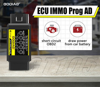 Adaptador de Caja de Cambios ECU IMMO Prog, Conector OBD2 para ECU, Caja de Conexión Godiag GT105 para Programación de ECU a través de MPPS/Vident