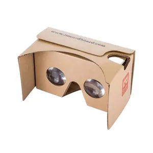 Promoção de Venda quente Arte Educação de Marketing Dispositivo Visualizador de Papelão VR VR Óculos De Realidade Virtual
