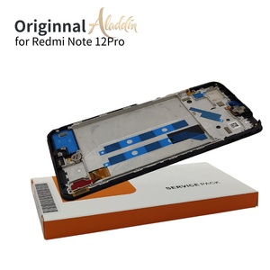 สินค้าขายส่งของแท้สำหรับ Xiaomi redmi Note12pro 4G LCD แพ็คบริการซ่อมโทรศัพท์แบบสมบูรณ์รวมกรอบ - Product Image 2