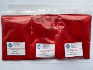 3132 polvere scarlatta pigmento rosso 21 per vernice colorante di rivestimento