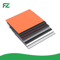 Panneau mural en nid d'abeille en aluminium de taille personnalisable, antistatique, ignifuge, imperméable, pour usage hôtelier, matériau de construction, revêtement PVDF