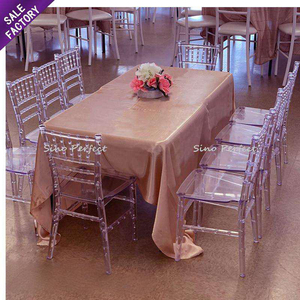 Venta directa de fábrica apilable fiesta evento niño comedor muebles blanco chico caballería Chivari silla - Product Image 3