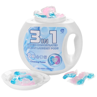 Nouvelle tendance perles de lessive largement utilisées Capsule détergent à lessive Machine dosettes de lavage écologiques Ariell-capsules