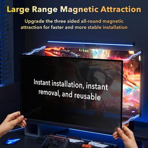 Màn hình không khung 23.6 inch Tỷ lệ khung hình 16:9 có thể tháo rời chống chói ánh sáng xanh bảo vệ hai mặt màn hình chăm sóc mắt đảo ngược - Product Image 2