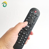 Control Remoto Inteligente IR de 33 Botones, Negro, de Plástico ABS, con Código Variable, para Android TV BOX, Producto Personalizable de Fábrica