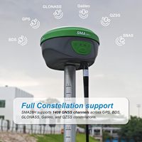 Système de relevé GNSS RTK laser SMA28H, mesure laser sans contact, repérage AR 360°, relevé inclinable à 120°, 4G/WiFi, 1 an
