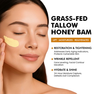 Crème hydratante naturelle au suif de bœuf et au miel, formule nourrissante pour la peau, suif nourri à l'herbe pour le soin du <span class=keywords><strong>visage</strong></span> - Product Image 3