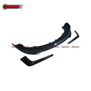 Para Bentley Continental GT, Piezas de Auto, Estilo ST, Fibra de Carbono, Labio de Parachoques Delantero, Tira Decorativa para Rejilla de Ventilación Delantera - Product Image 5