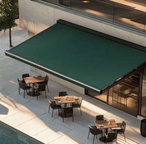 Tenda da Sole Retrattile Motorizzata Elettrica Minimalista per Esterni, Ideale per Matrimoni e Hotel - Product Image 2