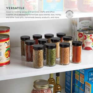 BPA Free Food Grade 60 ml 80 ml 100ml PET Seasonsing Plastic Herb <b>Bottle</b> Pepper Container Spice <b>Shaker</b> - Product Image 3