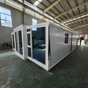 Maison préfabriquée extensible à double aile, résistante à l'eau et au sel, avec système d'alimentation électrique préinstallé, pour le projet d'extension portuaire du Pérou - Product Image 1