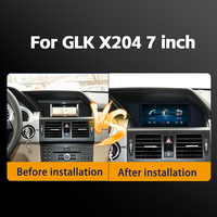 Sistema Linux de 7 Pulgadas 1024*600 con CarPlay Inalámbrico Integrado para Navegación Inteligente, Tablero Android Auto para Mercedes-Benz GLK X204