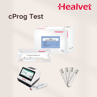 Kit de Prueba de Progesterona Canina Veterinaria, Kit de Diagnóstico Rápido y Cuantitativo para la Detección de Ovulación Canina y Gestión de la Reproducción