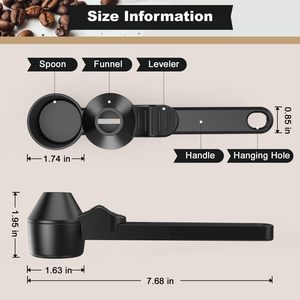 Nueva Cuchara de Café de Plástico Moderna y Minimalista con Mango Largo, Gran Capacidad y Diseño Antiderrames - Product Image 4