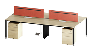 Mesa de Oficina Moderna de Diseño Moderno para 8 Personas, Escritorio de Madera de Roble, Muebles de Oficina - Product Image 2