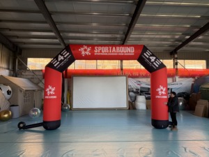 Arco Inflable Personalizado para Maratón, Inflables Publicitarios con Bomba de Aire y Bolsa de Transporte para Eventos Comunitarios - Product Image 1