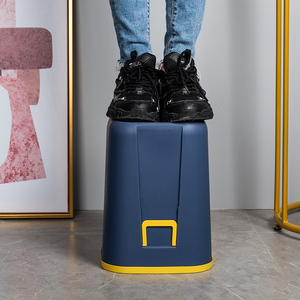 Chất Lượng Cao Nhựa Thùng Rác Bin Với Xử Lý Cho Phòng Tắm Nhà Bếp Trong Nhà Thùng Rác Có Thể - Product Image 4