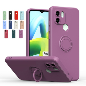 Anello 360 in Silicone custodia posteriore per Xiaomi <span class=keywords><strong>Redmi</strong></span> 12C 11A A1 10C 9C <span class=keywords><strong>9A</strong></span> <span class=keywords><strong>Redmi</strong></span> 9 <span class=keywords><strong>Cover</strong></span> staffa per telefono - Product Image 1