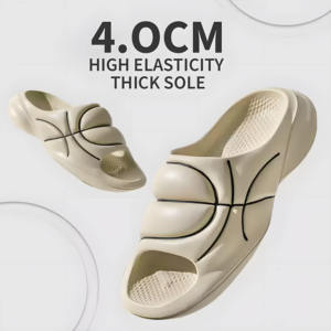 Claquettes respirantes en EVA pour hommes, antidérapantes et légères, pour la plage et le quotidien - Product Image 1