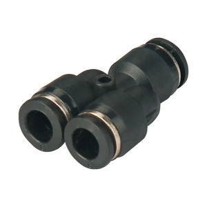 Fabricant de raccord pneumatique en plastique avec filetage à choix de couleurs multiples Connecteur de tuyau d'air de type enfichable rapide - Product Image 4