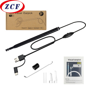 ZCF Visual Earpick 2000mm 2.0MP HD <b>Camera</b> Type-C Android <b>PC</b> Ear Wax Removal Tool - Product Image 1