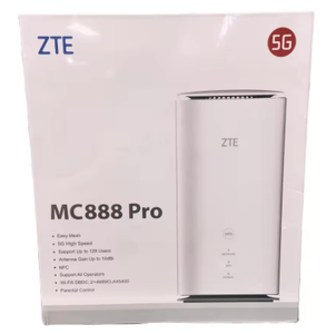 เราเตอร์ <span class=keywords><strong>MC888</strong></span> Pro SDX62 2.7Gbps 5G Indoor WiFi6 CPE พร้อมซิมการ์ด Cat19 LTE โมเด็ม WiFi 6 5400Mbps NFC 5G CPE Mesh Routers - Product Image 4