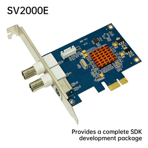Scheda di acquisizione video PCIe X1 SV2000E SD 2x BNC + S-Video ADC a 10 bit con SDK per imaging industriale e medicale e LabVIEW - Product Image 1