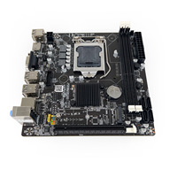 Nouvelle carte mère mini-ordinateur de bureau Intel H61-ITX LGA1155 avec chipset Intel, double DDR3, M.2, carte réseau Gigabit et double mémoire