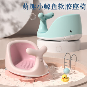 Silla de Baño para Bebé Whale, Color Verde Menta, Reclinable, Soporte de 0 a 12 Meses, Asiento Antideslizante para Bañera - Product Image 2